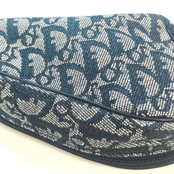 Christian Dior Saddle Pouch With Trotter Pattern X2104 - Picture 3 of 10